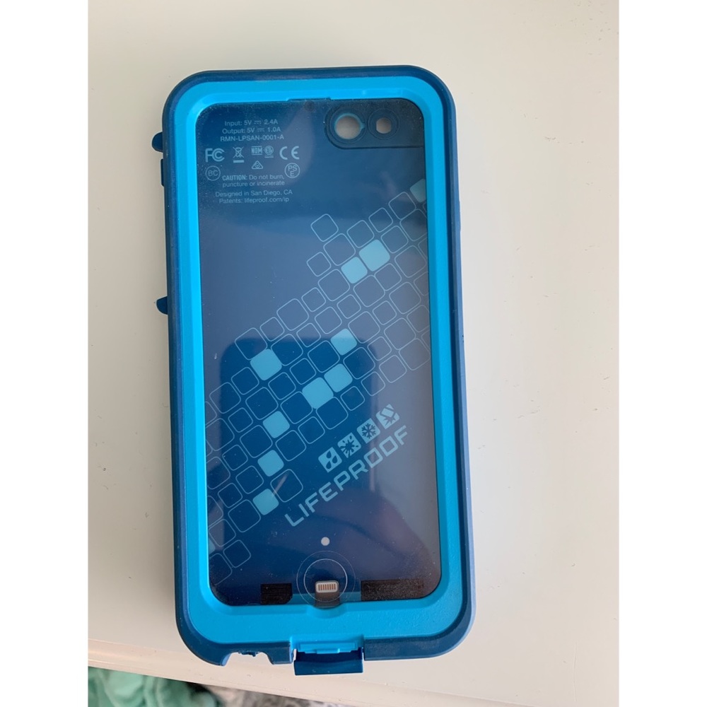 Blue iPhone 7 Lifeproof Case